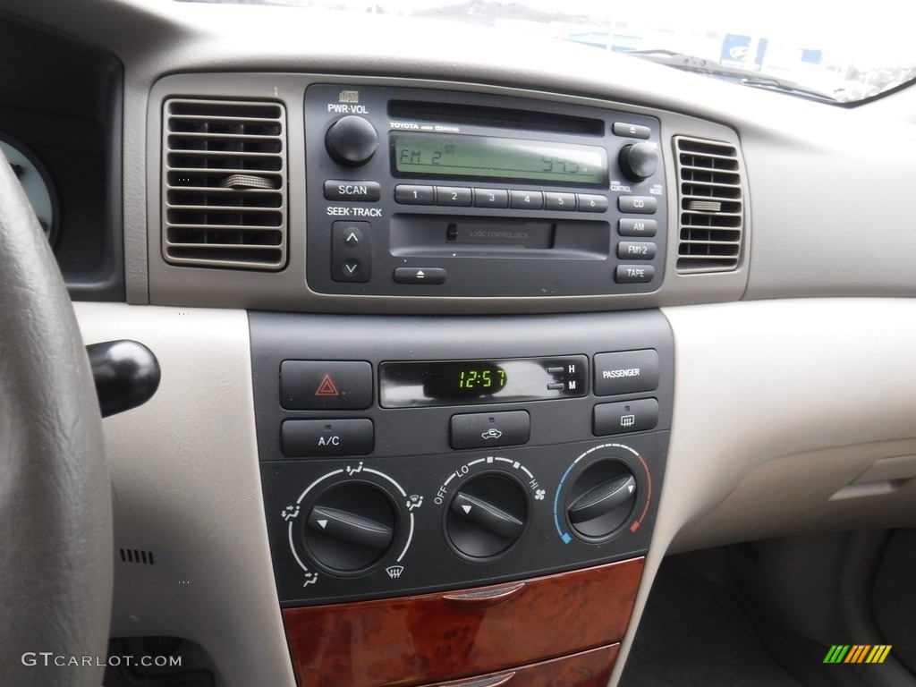 2004 Corolla LE - Mineral Green / Pebble Beige photo #14