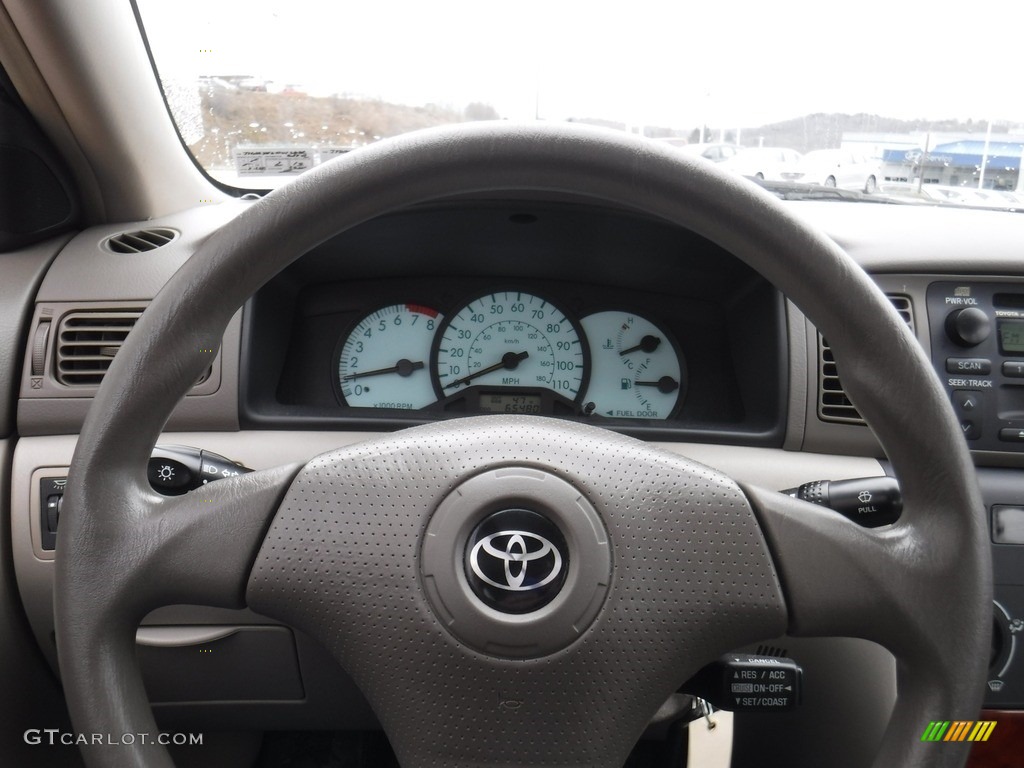 2004 Corolla LE - Mineral Green / Pebble Beige photo #17