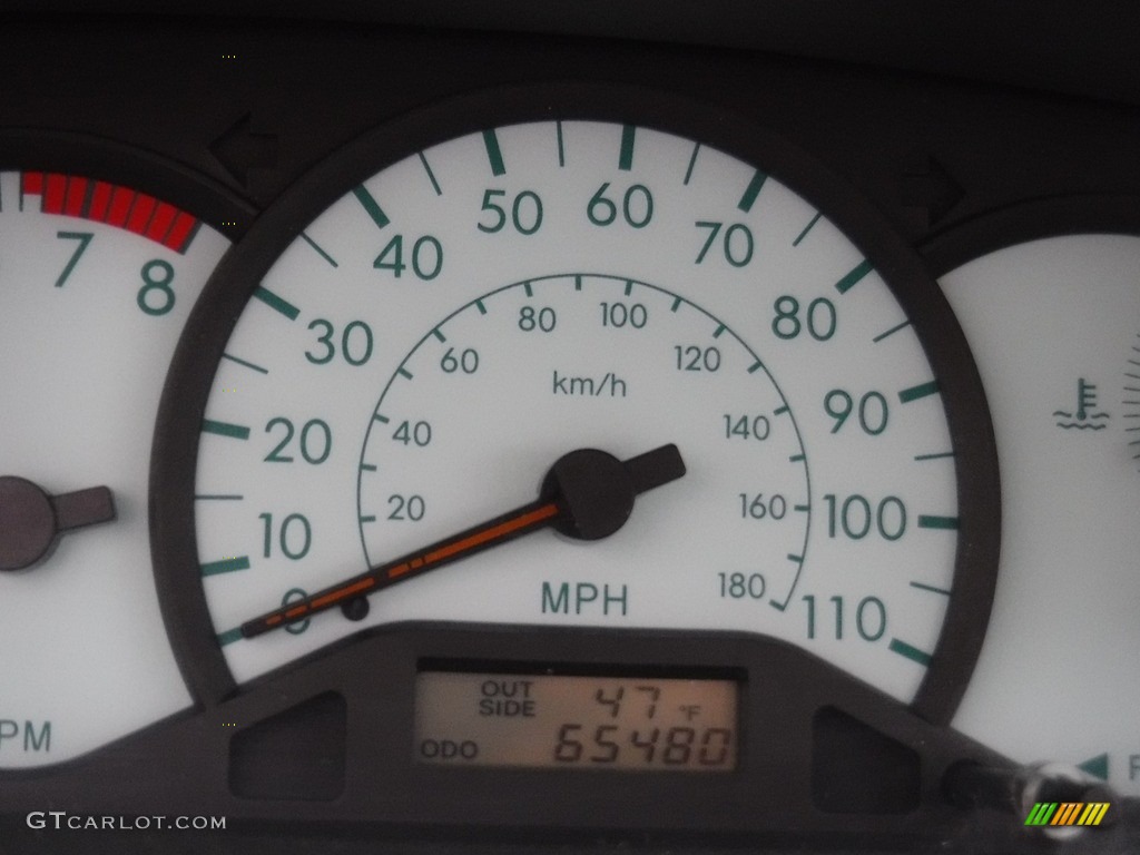2004 Corolla LE - Mineral Green / Pebble Beige photo #22