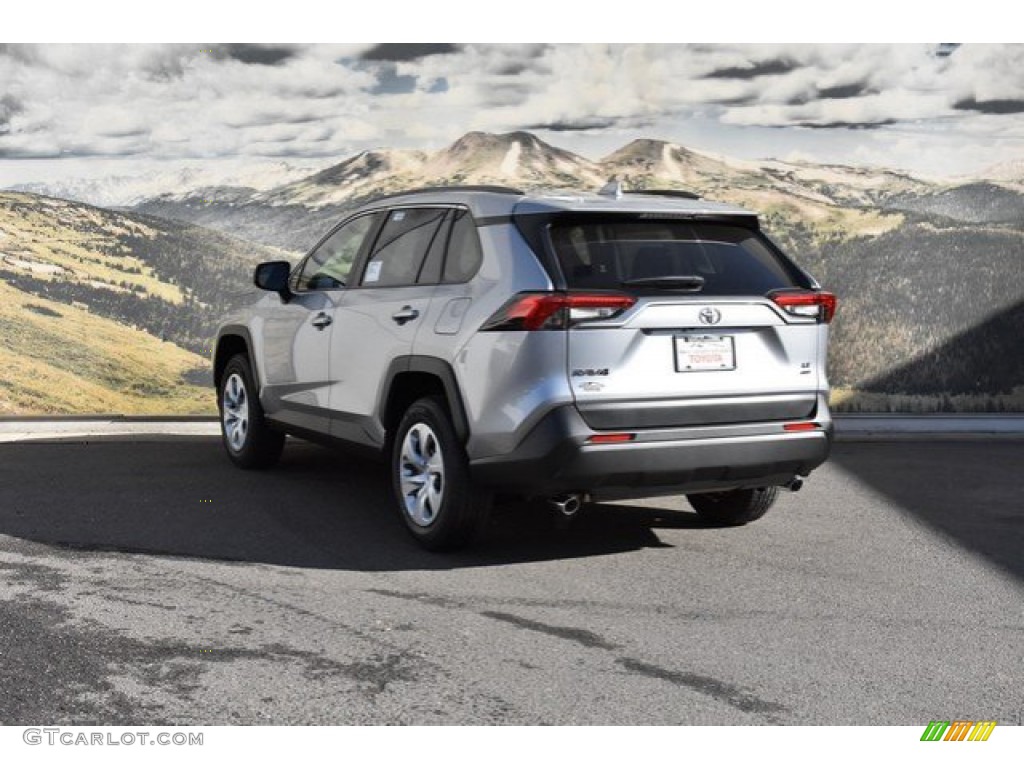 2019 RAV4 LE AWD - Silver Sky Metallic / Black photo #3