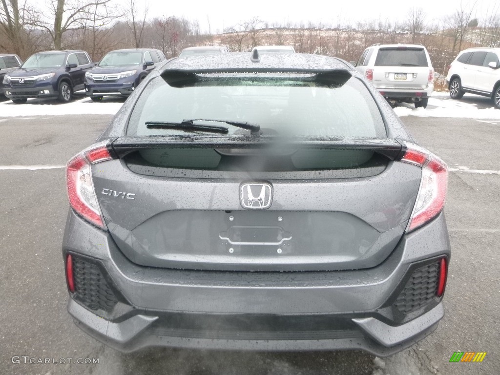 2019 Civic EX Hatchback - Polished Metal Metallic / Black photo #3