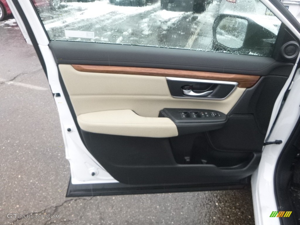 2019 Honda CR-V EX AWD Ivory Door Panel Photo #131584417