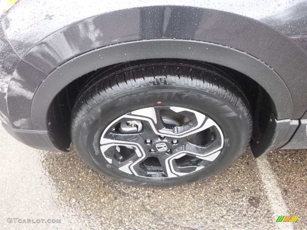 2019 CR-V Touring AWD - Gunmetal Metallic / Gray photo #7