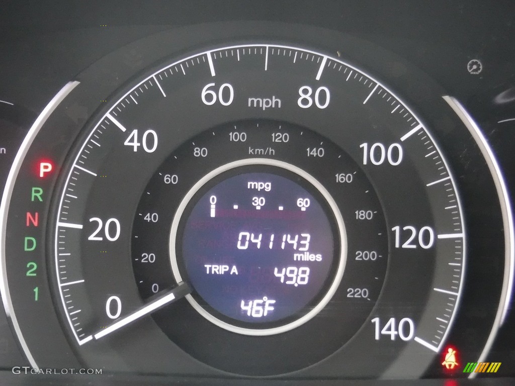2012 CR-V EX-L 4WD - White Diamond Pearl / Beige photo #30
