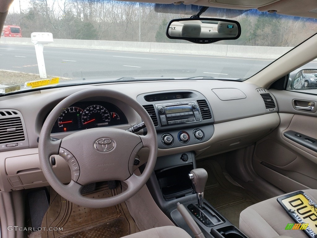 2006 Camry LE - Phantom Gray Pearl / Stone Gray photo #9