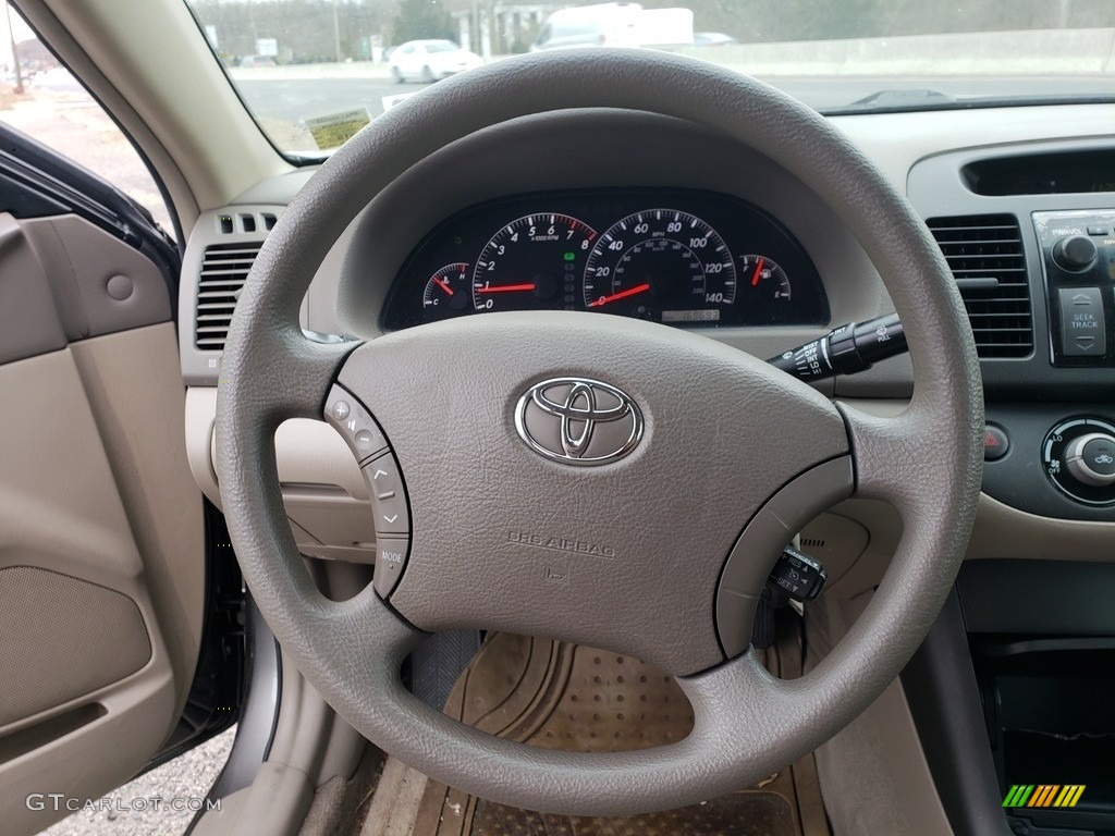 2006 Camry LE - Phantom Gray Pearl / Stone Gray photo #12