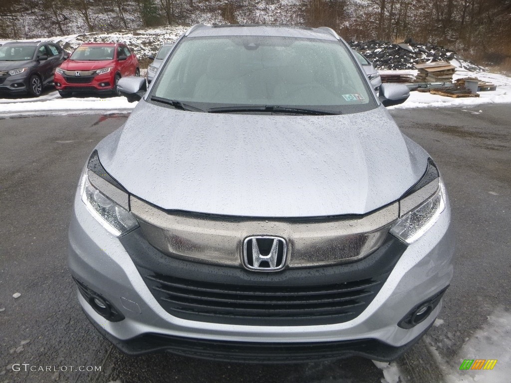 2019 HR-V EX-L AWD - Lunar Silver Metallic / Gray photo #6