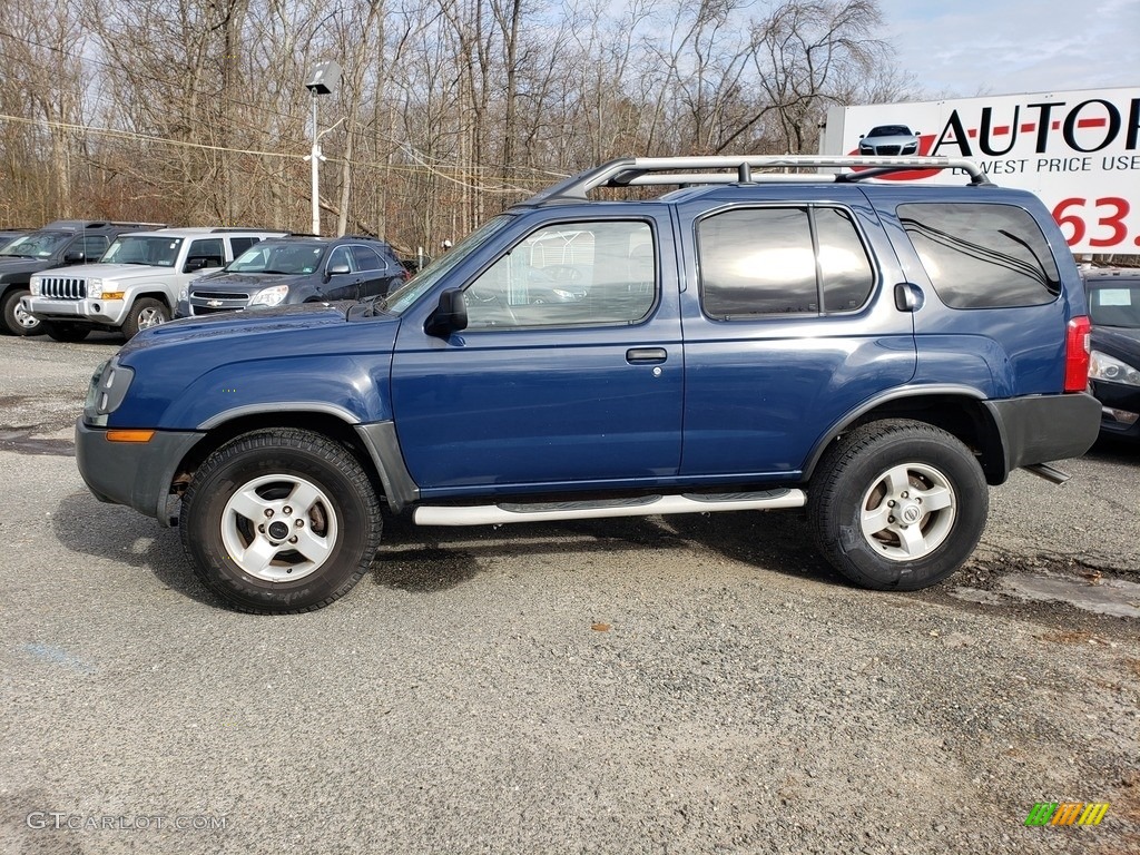 2004 Xterra XE 4x4 - Just Blue / Sage photo #3