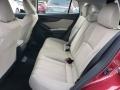 2019 Subaru Impreza Ivory Interior Rear Seat Photo