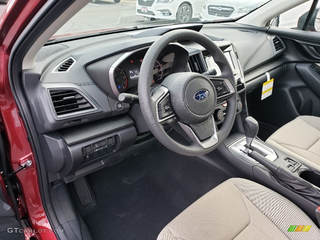 Ivory Interior 2019 Subaru Impreza 2.0i Premium 5-Door Photo #131586250