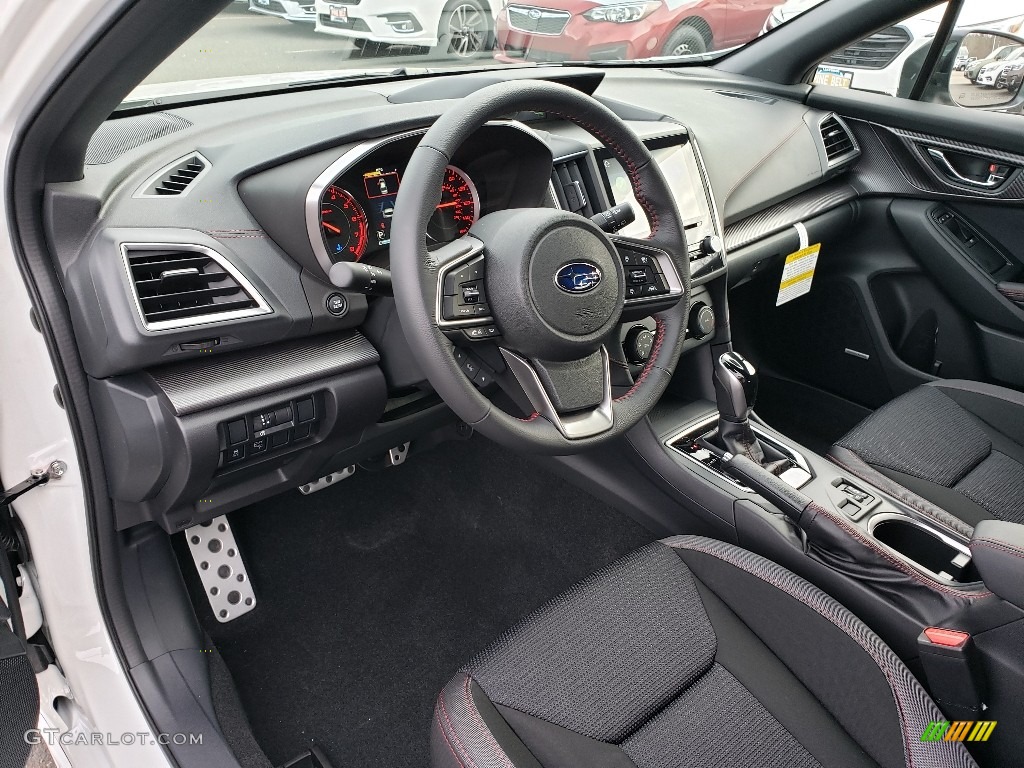 Black Interior 2019 Subaru Impreza 2.0i Sport 5-Door Photo #131586484