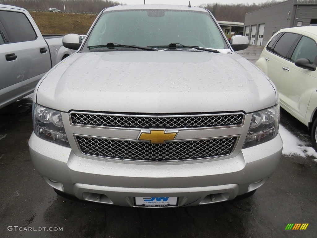 2010 Suburban LT 4x4 - Sheer Silver Metallic / Ebony photo #6