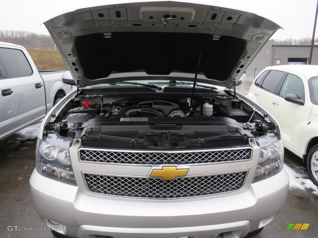 2010 Suburban LT 4x4 - Sheer Silver Metallic / Ebony photo #7