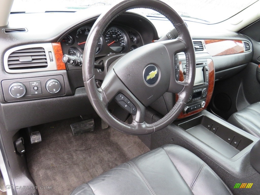 2010 Suburban LT 4x4 - Sheer Silver Metallic / Ebony photo #19