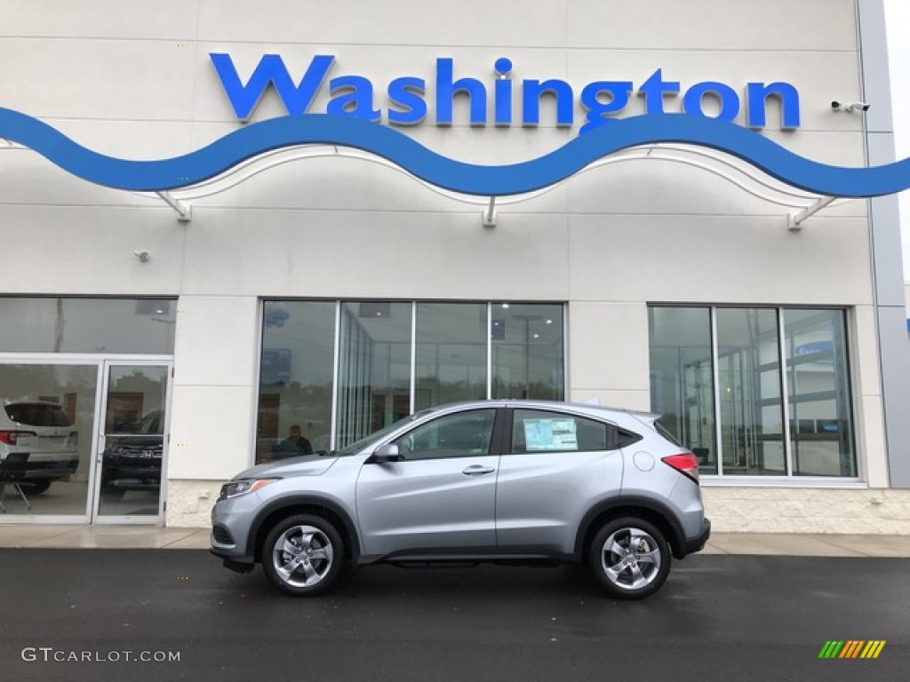 2019 HR-V LX AWD - Lunar Silver Metallic / Gray photo #1