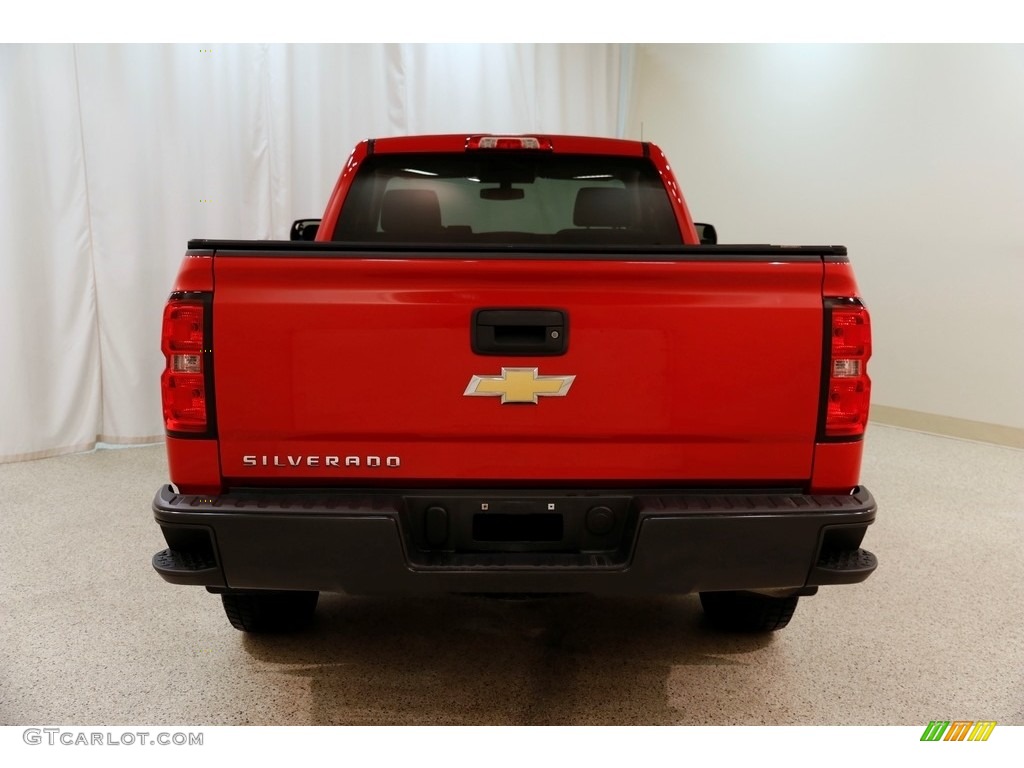 2014 Silverado 1500 WT Regular Cab - Victory Red / Jet Black/Dark Ash photo #14