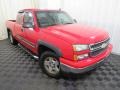 2007 Victory Red Chevrolet Silverado 1500 Classic LT Extended Cab 4x4  photo #3