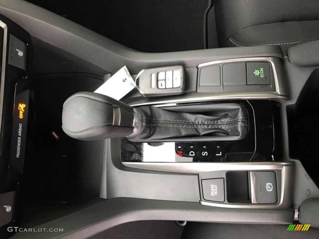 2019 Civic EX Hatchback - Polished Metal Metallic / Black photo #20