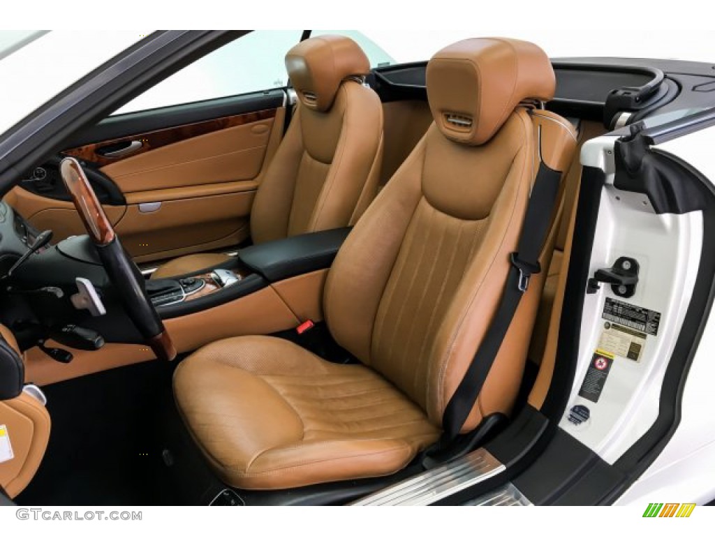 2011 SL 550 Roadster - Diamond White Metallic / Natural Beige photo #13