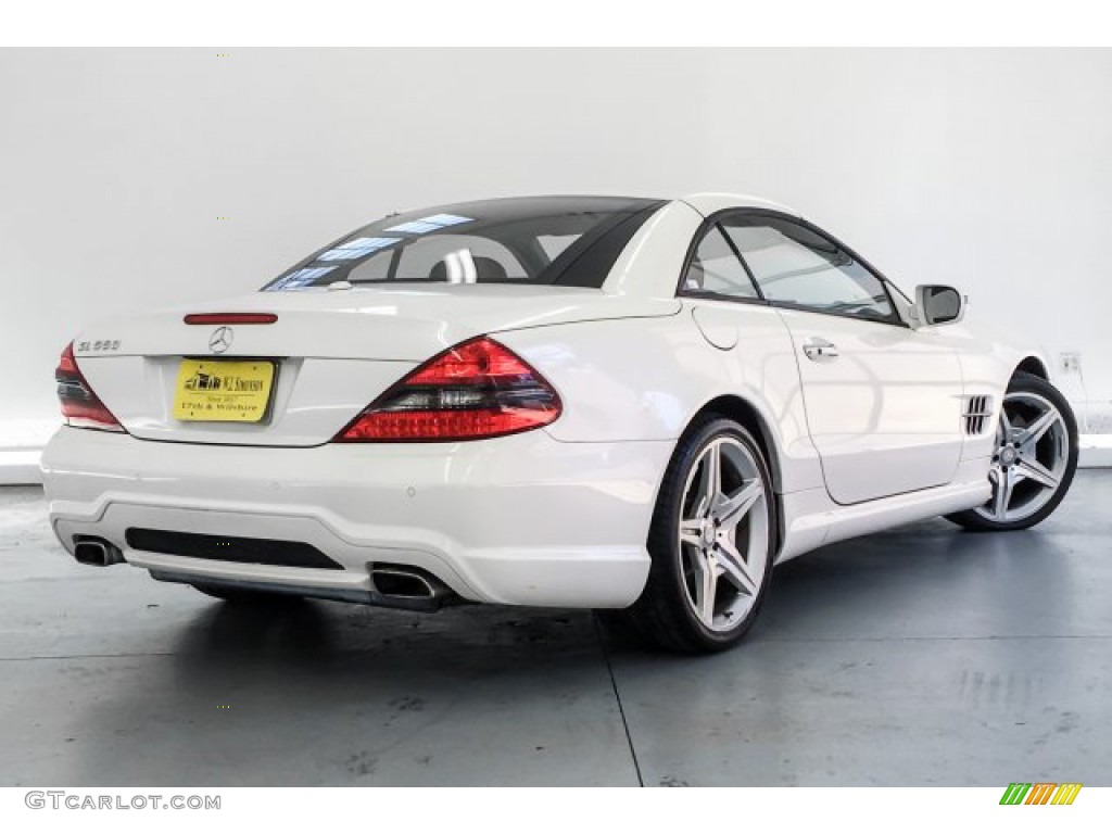 2011 SL 550 Roadster - Diamond White Metallic / Natural Beige photo #16
