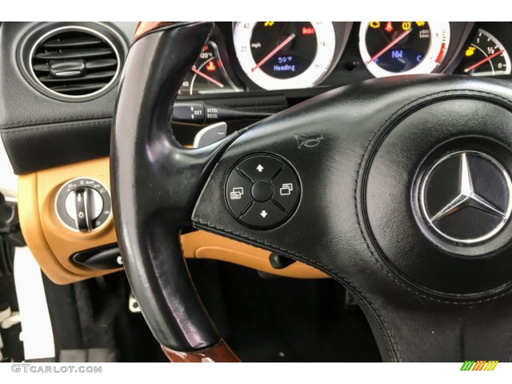 2011 SL 550 Roadster - Diamond White Metallic / Natural Beige photo #17