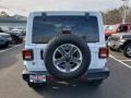 2019 Bright White Jeep Wrangler Unlimited Sahara 4x4  photo #4