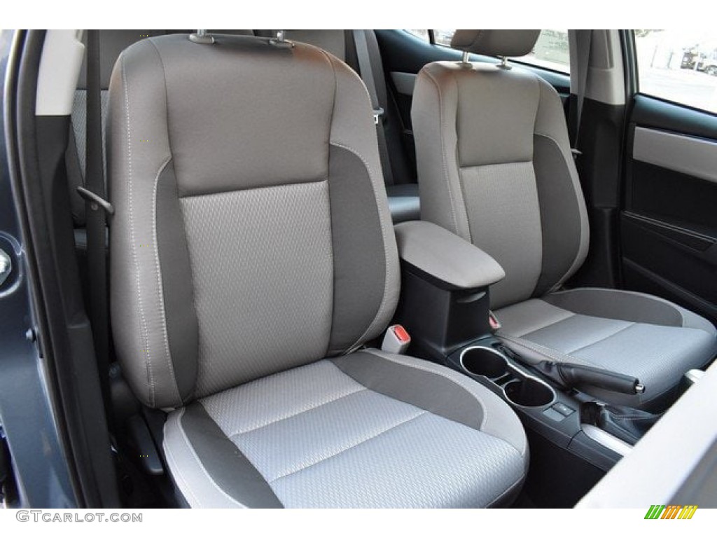 Steel Gray Interior 2019 Toyota Corolla LE Photo #131592478