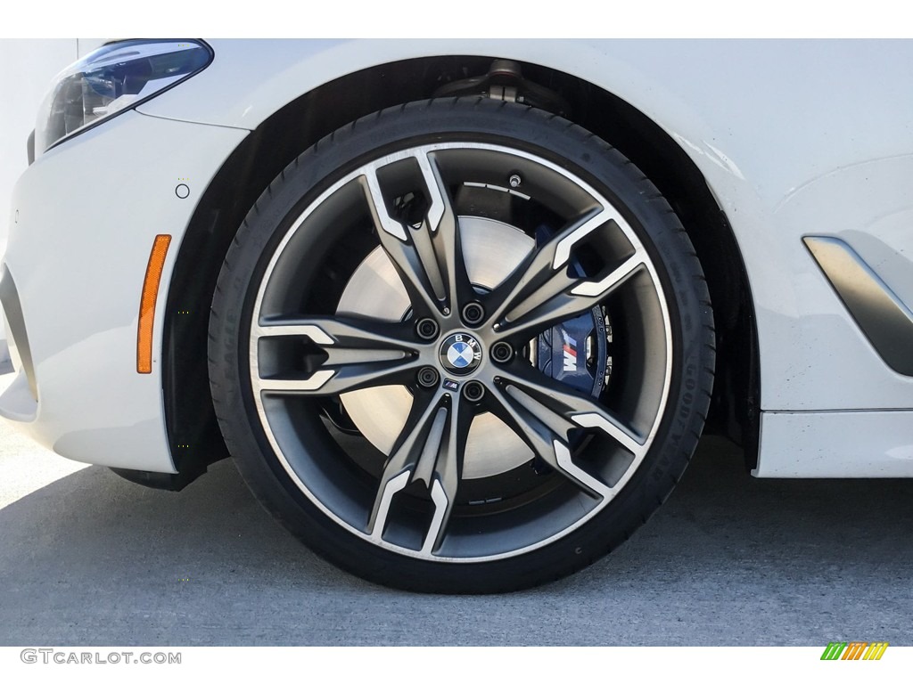 2019 5 Series M550i xDrive Sedan - Alpine White / Black photo #9