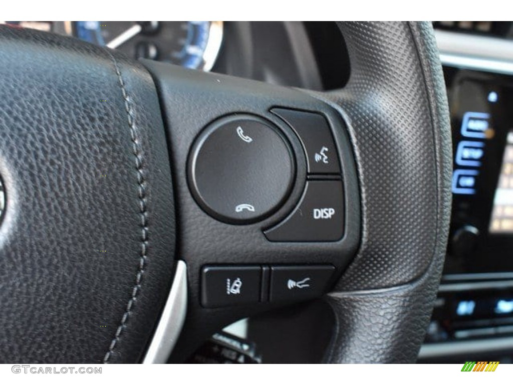 2019 Toyota Corolla LE Steel Gray Steering Wheel Photo #131592559