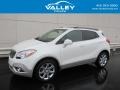 White Pearl Tricoat 2014 Buick Encore Leather AWD
