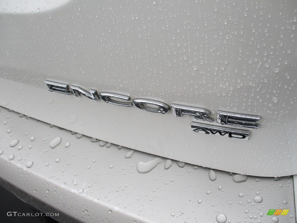 2014 Encore Leather AWD - White Pearl Tricoat / Saddle photo #6