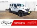 2017 Bright White Jeep Wrangler Unlimited Smoky Mountain Edition 4x4  photo #1