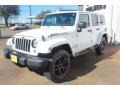 2017 Bright White Jeep Wrangler Unlimited Smoky Mountain Edition 4x4  photo #4