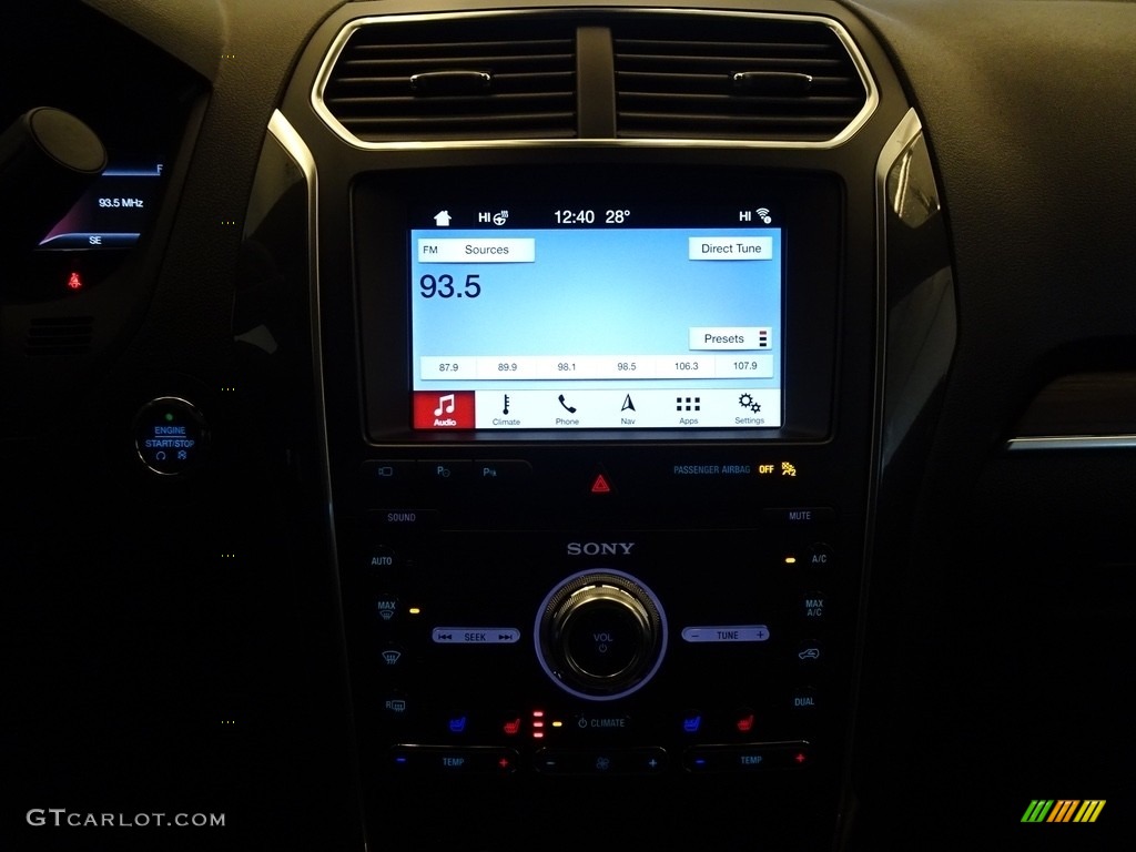 2019 Explorer Limited 4WD - White Platinum / Medium Black photo #14