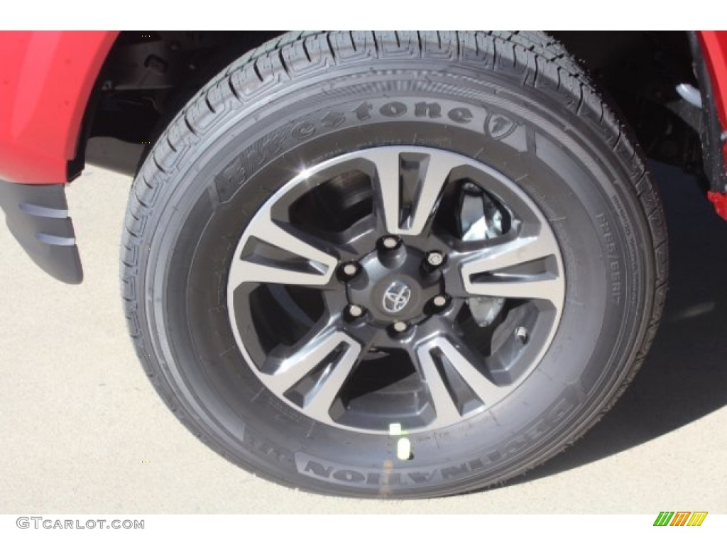 2019 Tacoma TRD Sport Double Cab 4x4 - Barcelona Red Metallic / TRD Graphite photo #5