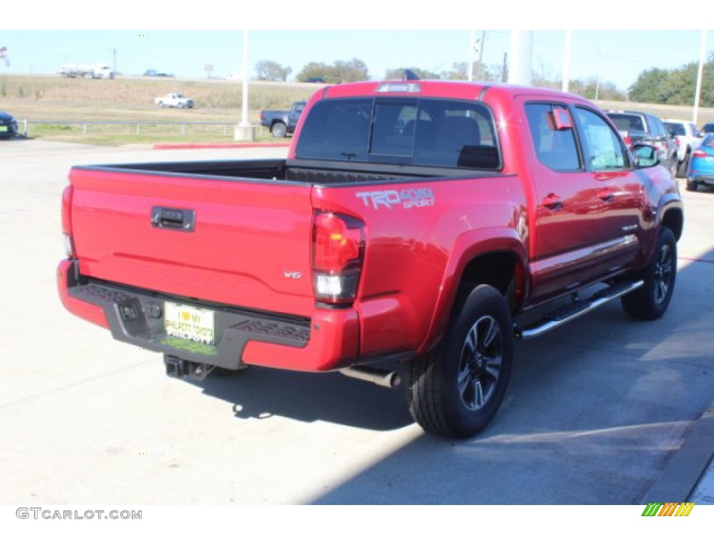 2019 Tacoma TRD Sport Double Cab 4x4 - Barcelona Red Metallic / TRD Graphite photo #8
