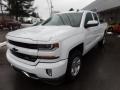 Summit White - Silverado LD LT Double Cab 4x4 Photo No. 4