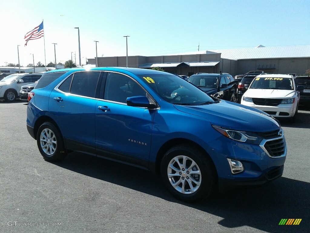 2019 Equinox LT - Kinetic Blue Metallic / Jet Black photo #7