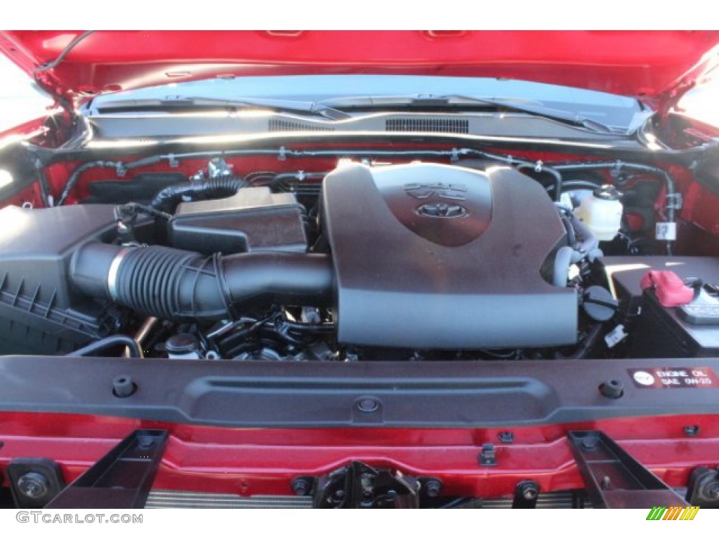 2019 Tacoma TRD Sport Double Cab 4x4 - Barcelona Red Metallic / TRD Graphite photo #22