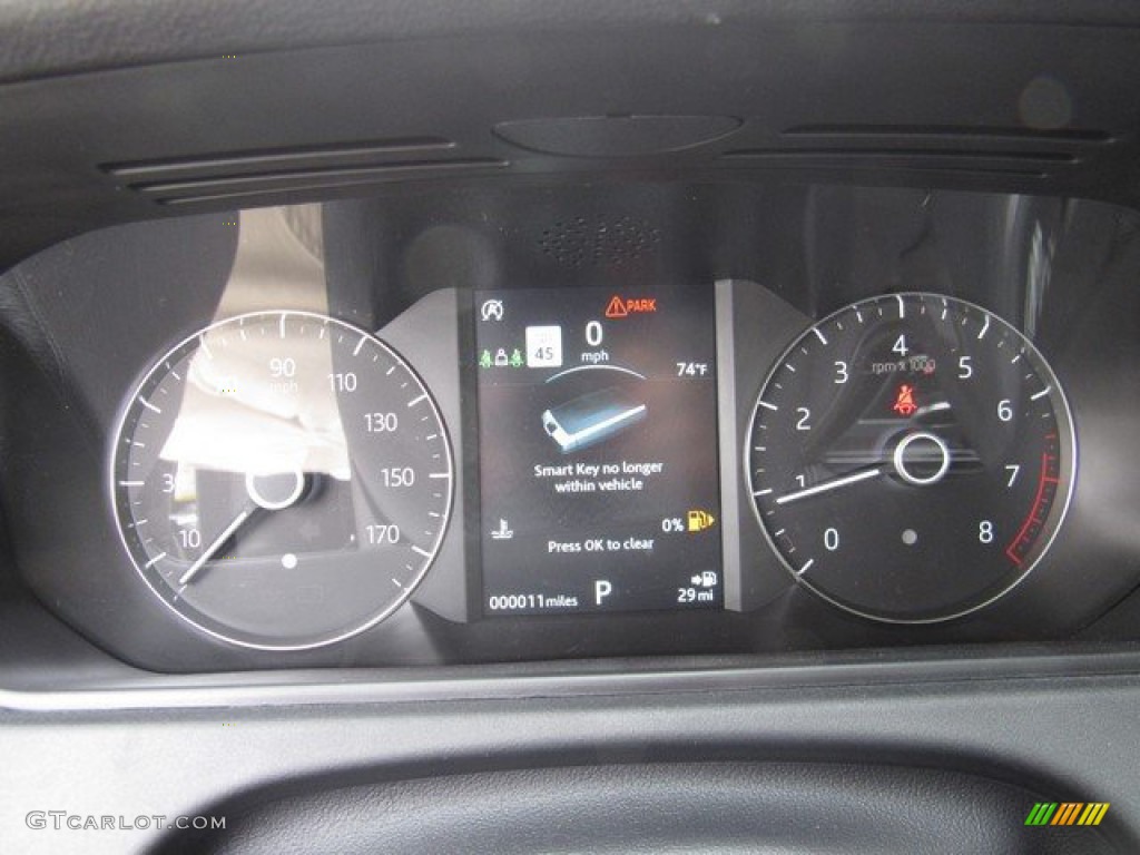 2019 Land Rover Range Rover Velar S Gauges Photo #131596696