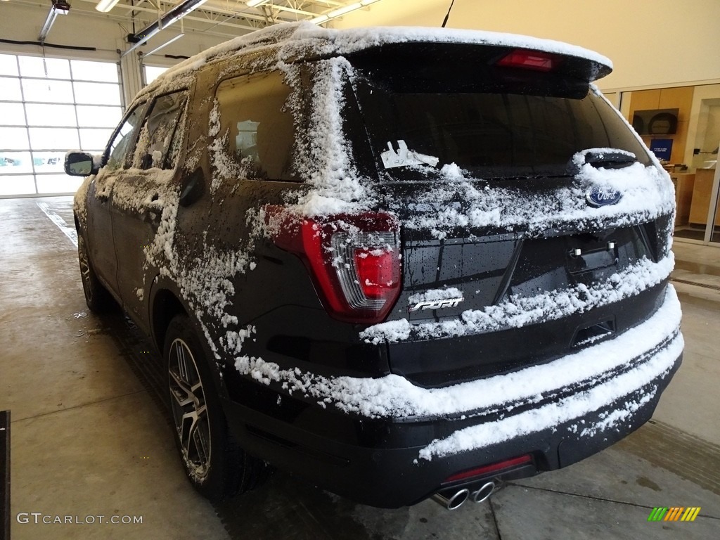 2019 Explorer Sport 4WD - Agate Black / Medium Black photo #3