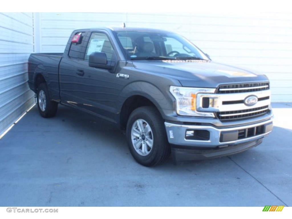 2019 F150 XLT SuperCab - Magnetic / Earth Gray photo #2