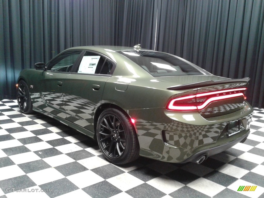 2019 Charger R/T Scat Pack - F8 Green / Black photo #8