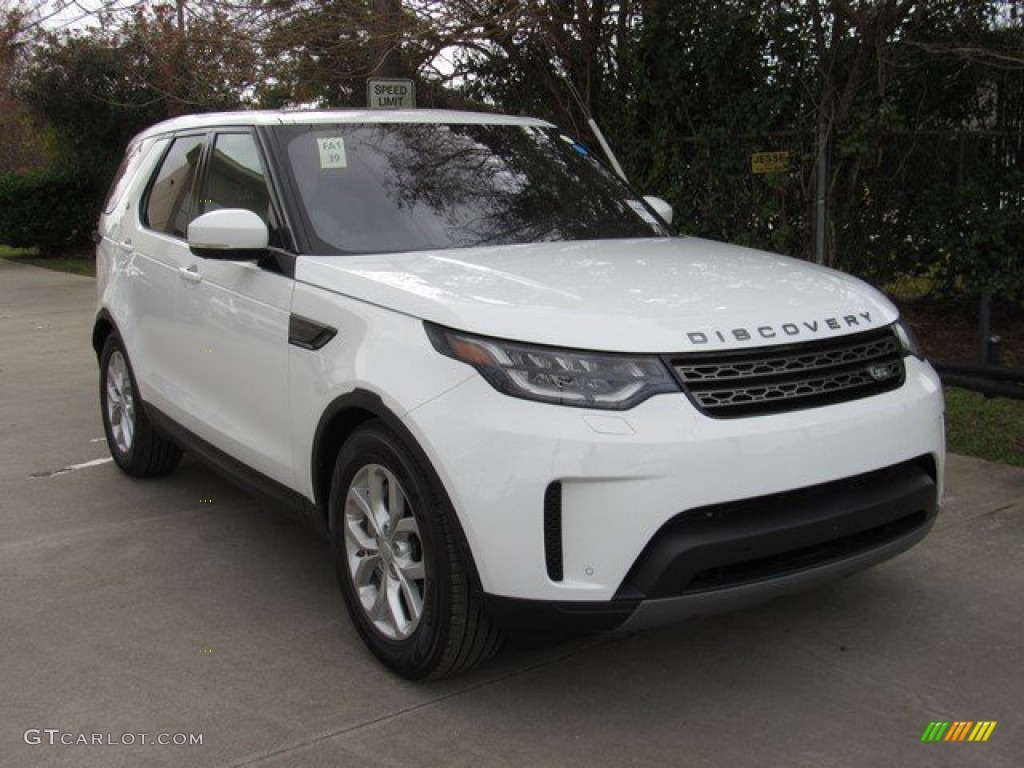 Fuji White 2019 Land Rover Discovery SE Exterior Photo #131596888