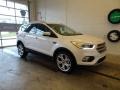 White Platinum 2019 Ford Escape Titanium