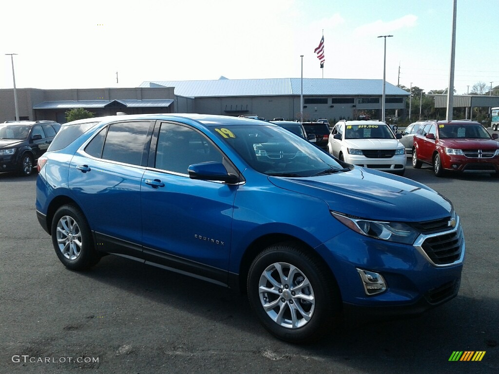 2019 Equinox LT - Kinetic Blue Metallic / Jet Black photo #7