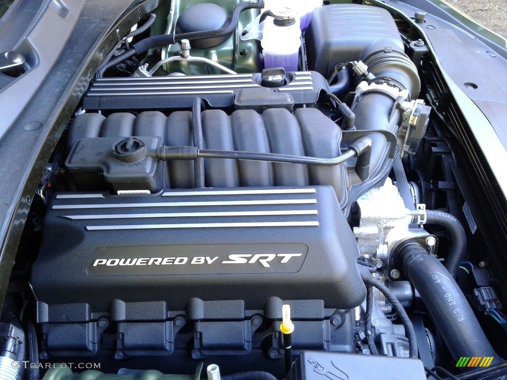 2019 Dodge Charger R/T Scat Pack 392 SRT 6.4 Liter HEMI OHV 16-Valve VVT MDS V8 Engine Photo #131597686