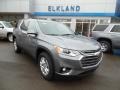 Satin Steel Metallic - Traverse LT AWD Photo No. 3