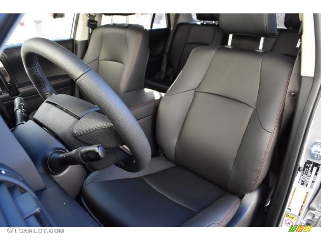Black Interior 2019 Toyota 4Runner TRD Off-Road 4x4 Photo #131600800