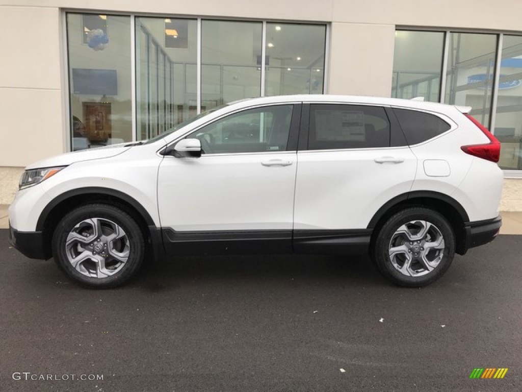 2019 CR-V EX-L AWD - Platinum White Pearl / Black photo #2